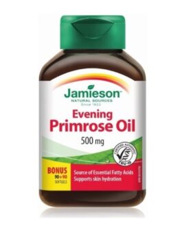 Jamieson Pupalkový olej s vitamínem E 500 mg 180 tbl cena