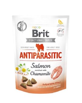 Brit Care Dog Functional Snack Antiparasitic Salmon 150 g cena