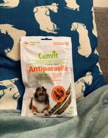 Canvit Snacks Anti-Parasitic 200 g recenze, zkušenosti